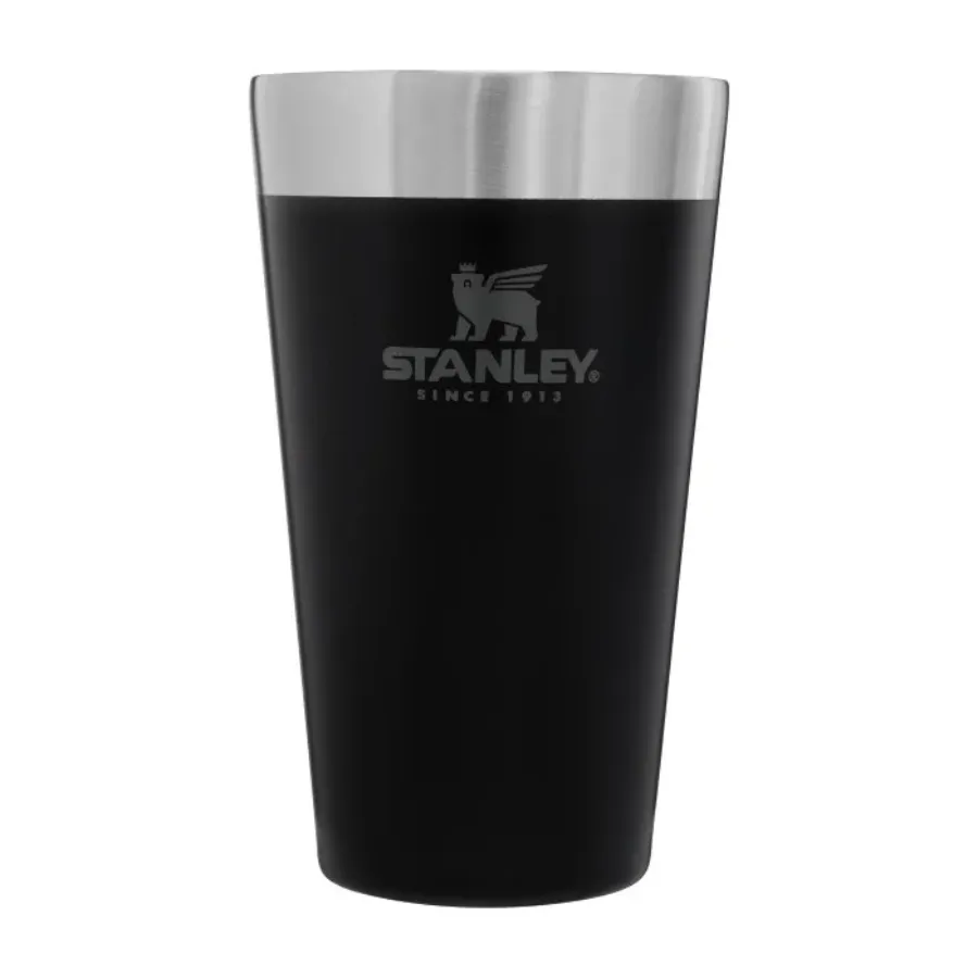 Stanley Adventure Stacking Vacuum Pint - Paslanmaz Çelik Bira Bardağı 0.47L Siyah