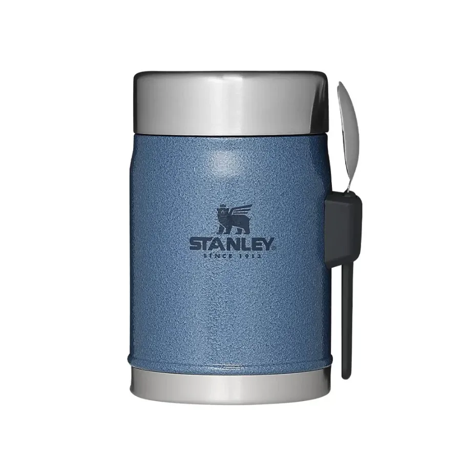 Stanley Classic Food Jar - Çelik Kaşıklı Yemek u 0.4L Mavi - Yemek Termosu
