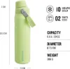Stanley IceFlow Fast Flow Bottle - Yalıtımlı Çelik Şişe 0.6L Citron - Matara