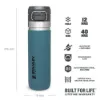 Stanley Quick Flip Water Bottle - Yalıtımlı 0.7L Lagoon (Petrol Mavisi) - Matara
