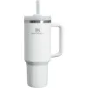 Stanley Quencher H2.O FlowState Tumbler Pipetli 1.18L Polar White - Termos Bardak