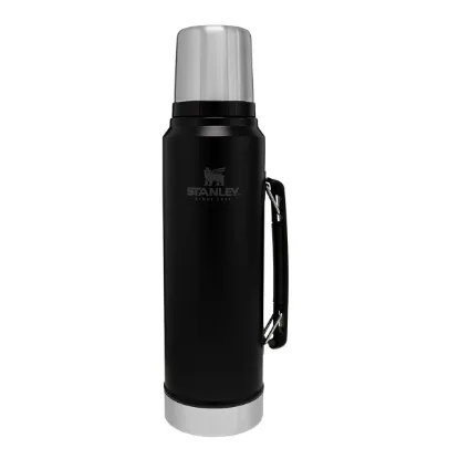 Stanley Classic Legendary Bottle - Klasik 1L Siyah - Termos
