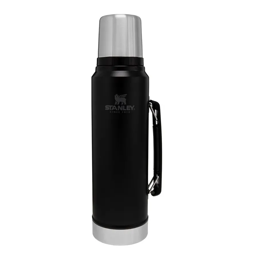 Stanley Classic Legendary Bottle - Klasik 1L Siyah - Termos