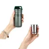 Stanley Adventure SS Shot Glass Set  Hammertone Green
