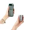 Stanley Adventure SS Shot Glass Set  Hammertone Green