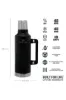 Stanley Classic Legendary Bottle - Efsane Stanley  - Siyah 2.3L  - Termos