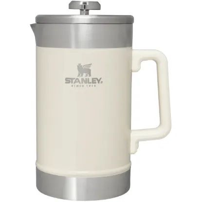  Stanley 1.4L The Stay-Hot French Press - Büyük Boy Kahve Presi 1.4L Cream Gloss