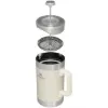  Stanley 1.4L The Stay-Hot French Press - Büyük Boy Kahve Presi 1.4L Cream Gloss