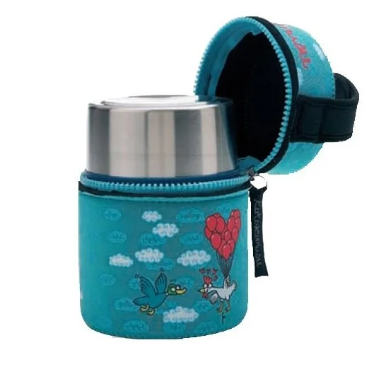 Laken Neopren Kılıflı Çelik Yemek Termosu (Glovolando) 0.5L