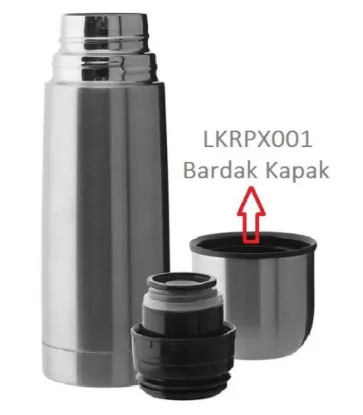 Laken Çelik Thermo Liguids Bardak Kap 0,35 / İçin Yedek Parça 0.5L 