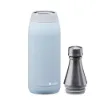 Aladdin Fresco Thermavac Water Bottle - Vakum Yalıtımlı Çelik Şişe 0.6L Sky Blue - Matara