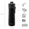 Aladdin Sports Thermavac Water Bottle - Yalıtımlı Çelik 0.6L Lava Black - Matara