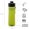 Aladdin Sports Thermavac Water Bottle - Yalıtımlı Çelik 0.6L Sage-Lime Gradient - Matara