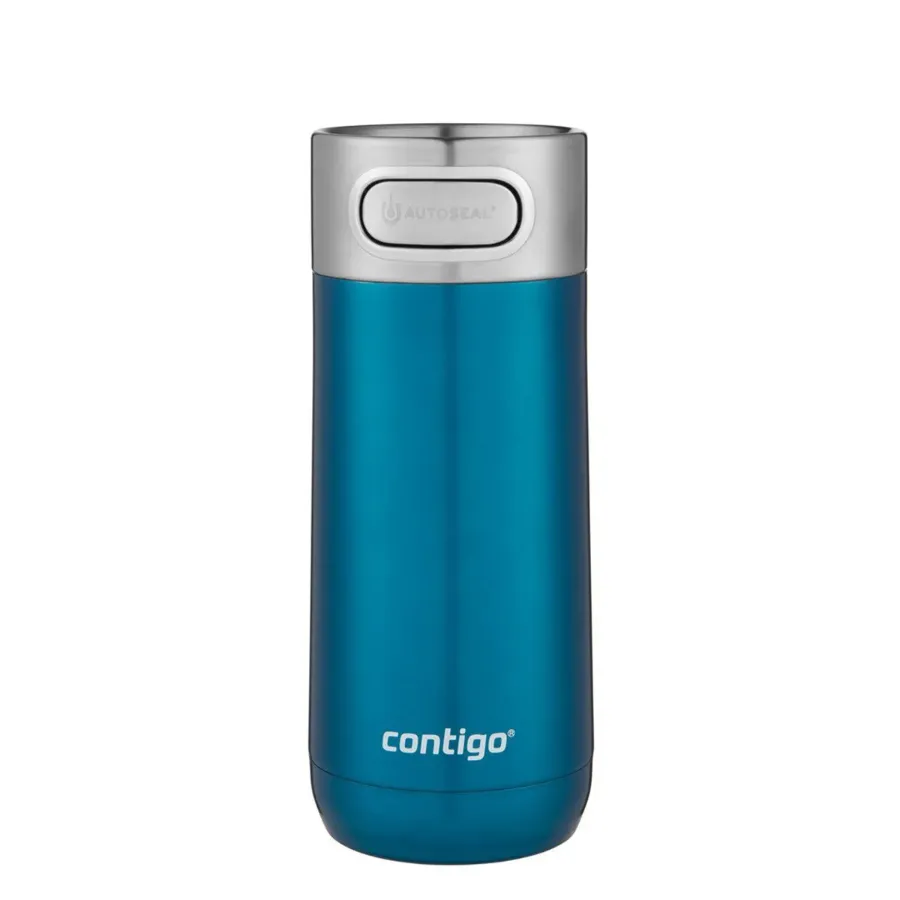 Contigo Luxe Autoseal SS Travel Mug - Lüks 0.36L Turkuaz - Termos Bardak
