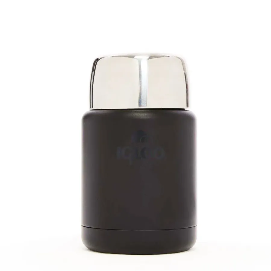 Igloo Legend Food Jar - Paslanmaz Çelik Yemek u - Siyah 0.5L  - Yemek Termosu