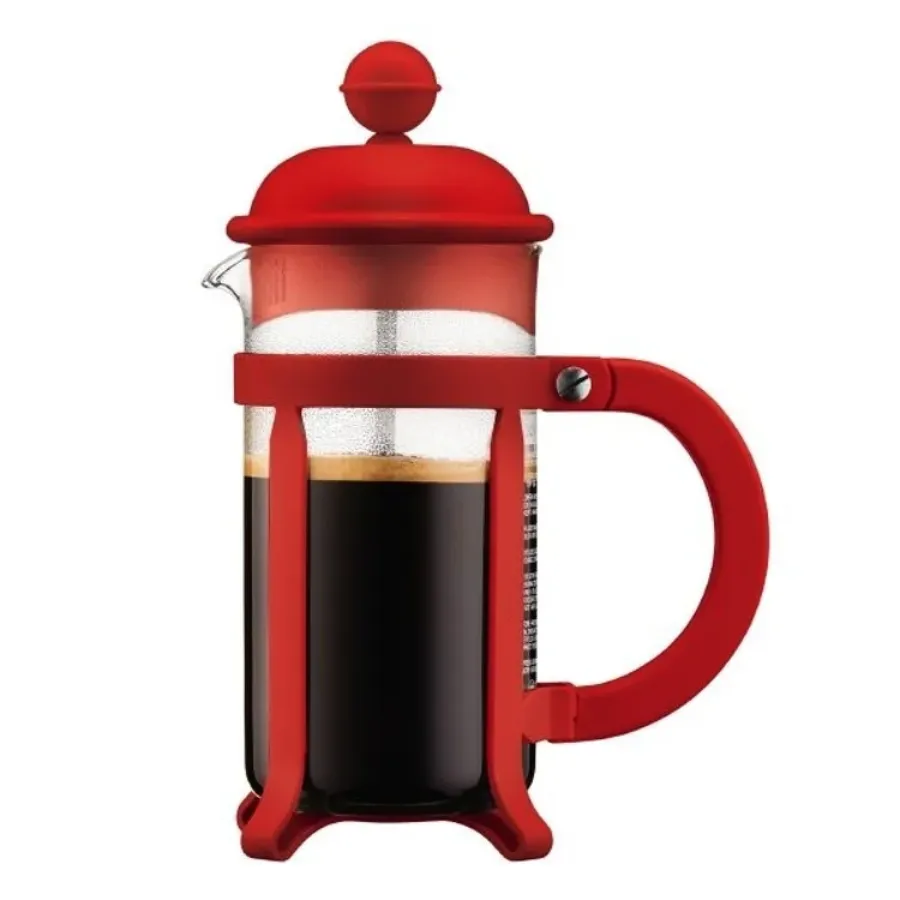 Bodum Java 3 Cup French Press  Kırmızı